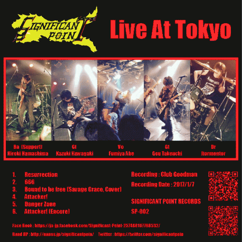 Significant Point : Live at Tokyo